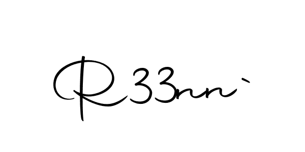 Create a beautiful signature design for name R33nn`. With this signature (Autography-DOLnW) fonts, you can make a handwritten signature for free. R33nn` signature style 10 images and pictures png