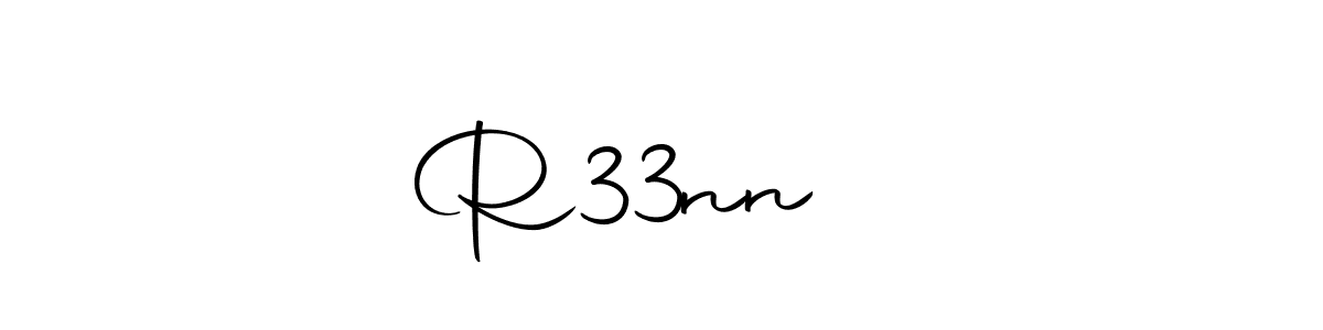 This is the best signature style for the R33nn ᥫ᭡ name. Also you like these signature font (Autography-DOLnW). Mix name signature. R33nn ᥫ᭡ signature style 10 images and pictures png