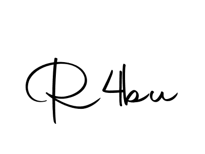 Also we have R4bu name is the best signature style. Create professional handwritten signature collection using Autography-DOLnW autograph style. R4bu signature style 10 images and pictures png