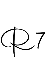Autography-DOLnW is a professional signature style that is perfect for those who want to add a touch of class to their signature. It is also a great choice for those who want to make their signature more unique. Get R7 name to fancy signature for free. R7 signature style 10 images and pictures png