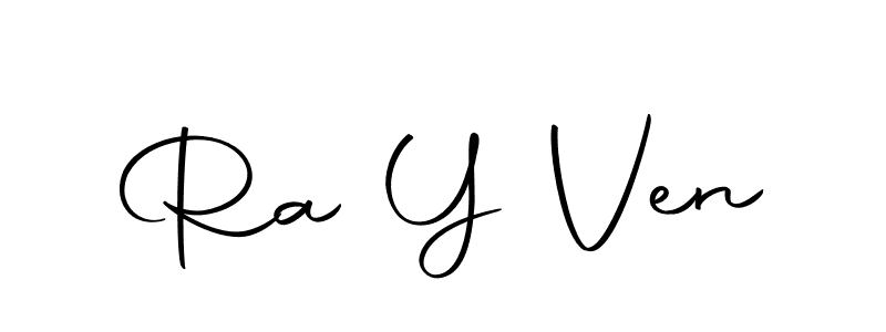 Make a beautiful signature design for name Ra Y Ven. With this signature (Autography-DOLnW) style, you can create a handwritten signature for free. Ra Y Ven signature style 10 images and pictures png