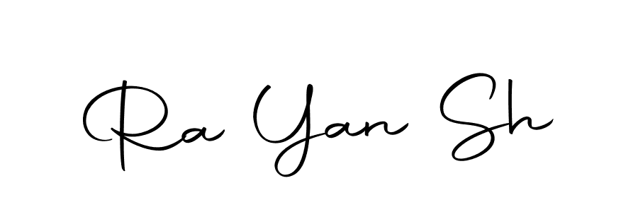 Once you've used our free online signature maker to create your best signature Autography-DOLnW style, it's time to enjoy all of the benefits that Ra Yan Sh name signing documents. Ra Yan Sh signature style 10 images and pictures png