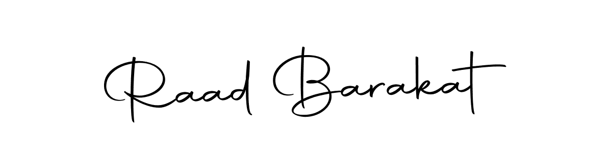 How to make Raad Barakat signature? Autography-DOLnW is a professional autograph style. Create handwritten signature for Raad Barakat name. Raad Barakat signature style 10 images and pictures png