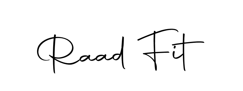 Make a beautiful signature design for name Raad Fit. With this signature (Autography-DOLnW) style, you can create a handwritten signature for free. Raad Fit signature style 10 images and pictures png