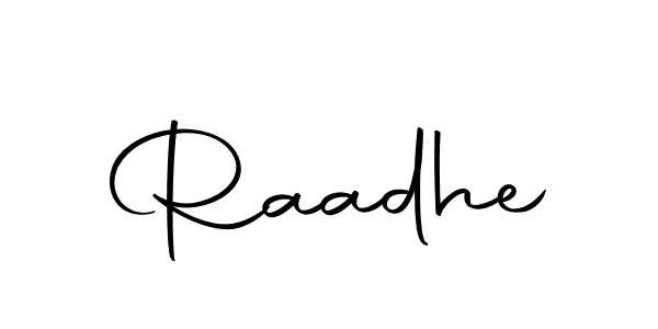 You should practise on your own different ways (Autography-DOLnW) to write your name (Raadhe) in signature. don't let someone else do it for you. Raadhe signature style 10 images and pictures png
