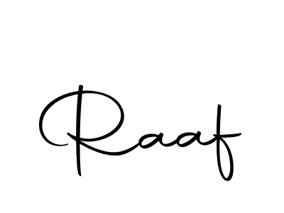 Make a beautiful signature design for name Raaf. With this signature (Autography-DOLnW) style, you can create a handwritten signature for free. Raaf signature style 10 images and pictures png