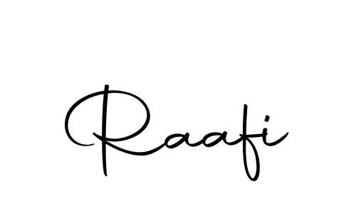 Design your own signature with our free online signature maker. With this signature software, you can create a handwritten (Autography-DOLnW) signature for name Raafi. Raafi signature style 10 images and pictures png