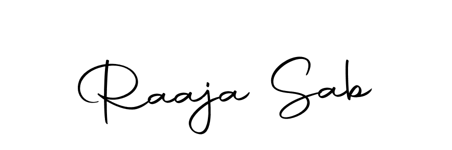 Use a signature maker to create a handwritten signature online. With this signature software, you can design (Autography-DOLnW) your own signature for name Raaja Sab. Raaja Sab signature style 10 images and pictures png