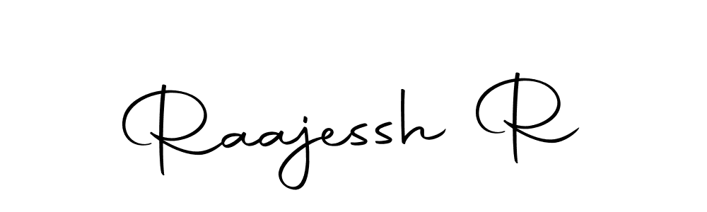 The best way (Autography-DOLnW) to make a short signature is to pick only two or three words in your name. The name Raajessh R include a total of six letters. For converting this name. Raajessh R signature style 10 images and pictures png