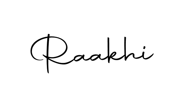 Use a signature maker to create a handwritten signature online. With this signature software, you can design (Autography-DOLnW) your own signature for name Raakhi. Raakhi signature style 10 images and pictures png