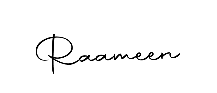 Use a signature maker to create a handwritten signature online. With this signature software, you can design (Autography-DOLnW) your own signature for name Raameen. Raameen signature style 10 images and pictures png