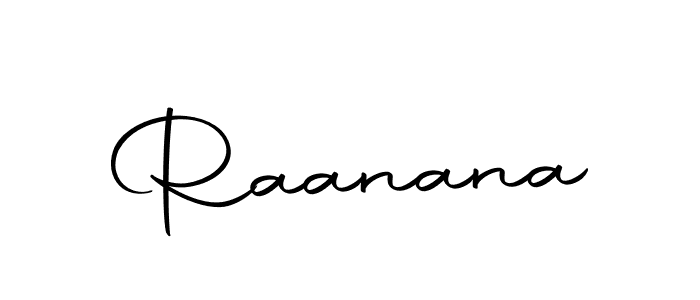 Create a beautiful signature design for name Raanana. With this signature (Autography-DOLnW) fonts, you can make a handwritten signature for free. Raanana signature style 10 images and pictures png