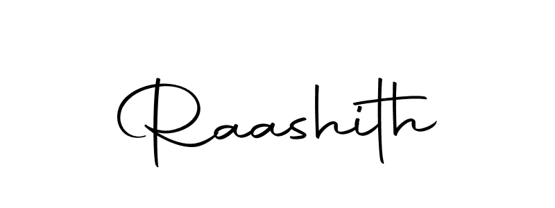 How to make Raashith name signature. Use Autography-DOLnW style for creating short signs online. This is the latest handwritten sign. Raashith signature style 10 images and pictures png
