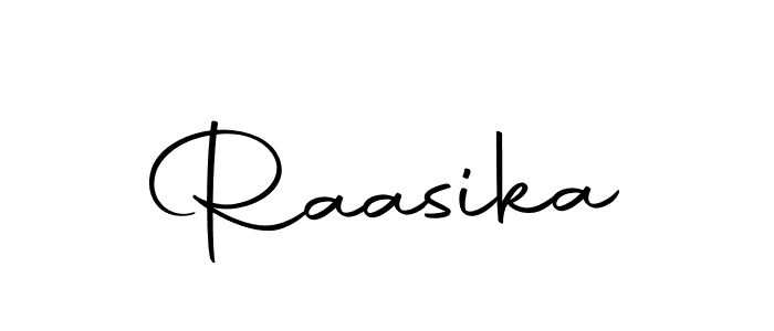 Raasika stylish signature style. Best Handwritten Sign (Autography-DOLnW) for my name. Handwritten Signature Collection Ideas for my name Raasika. Raasika signature style 10 images and pictures png