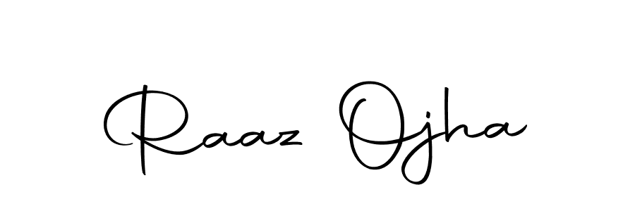 You should practise on your own different ways (Autography-DOLnW) to write your name (Raaz Ojha) in signature. don't let someone else do it for you. Raaz Ojha signature style 10 images and pictures png