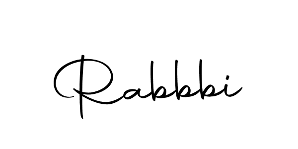 Use a signature maker to create a handwritten signature online. With this signature software, you can design (Autography-DOLnW) your own signature for name Rabbbi. Rabbbi signature style 10 images and pictures png