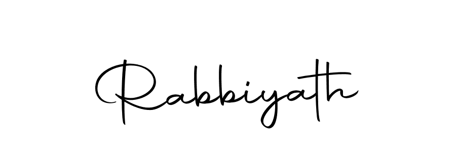 Similarly Autography-DOLnW is the best handwritten signature design. Signature creator online .You can use it as an online autograph creator for name Rabbiyath. Rabbiyath signature style 10 images and pictures png