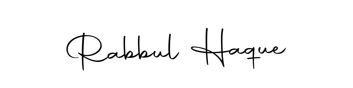 Make a short Rabbul Haque signature style. Manage your documents anywhere anytime using Autography-DOLnW. Create and add eSignatures, submit forms, share and send files easily. Rabbul Haque signature style 10 images and pictures png