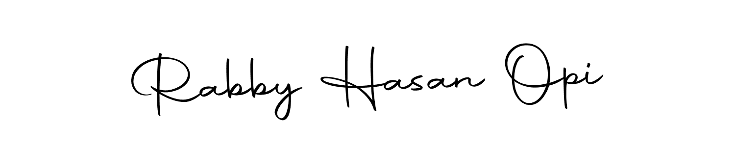 How to Draw Rabby Hasan Opi signature style? Autography-DOLnW is a latest design signature styles for name Rabby Hasan Opi. Rabby Hasan Opi signature style 10 images and pictures png