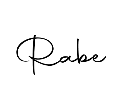 Rabe stylish signature style. Best Handwritten Sign (Autography-DOLnW) for my name. Handwritten Signature Collection Ideas for my name Rabe. Rabe signature style 10 images and pictures png