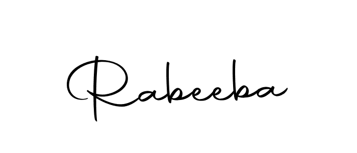 You can use this online signature creator to create a handwritten signature for the name Rabeeba. This is the best online autograph maker. Rabeeba signature style 10 images and pictures png
