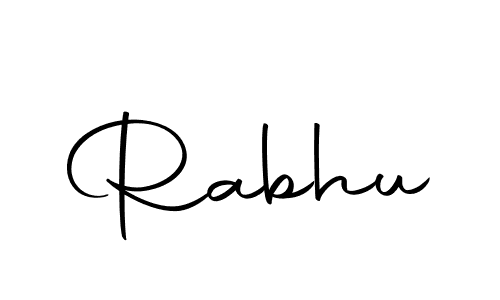 Autography-DOLnW is a professional signature style that is perfect for those who want to add a touch of class to their signature. It is also a great choice for those who want to make their signature more unique. Get Rabhu name to fancy signature for free. Rabhu signature style 10 images and pictures png