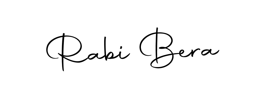 Make a beautiful signature design for name Rabi Bera. With this signature (Autography-DOLnW) style, you can create a handwritten signature for free. Rabi Bera signature style 10 images and pictures png