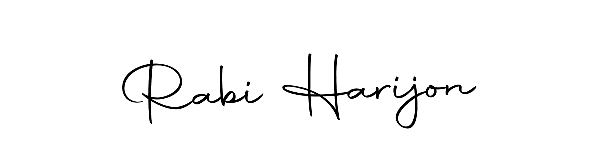 How to make Rabi Harijon signature? Autography-DOLnW is a professional autograph style. Create handwritten signature for Rabi Harijon name. Rabi Harijon signature style 10 images and pictures png