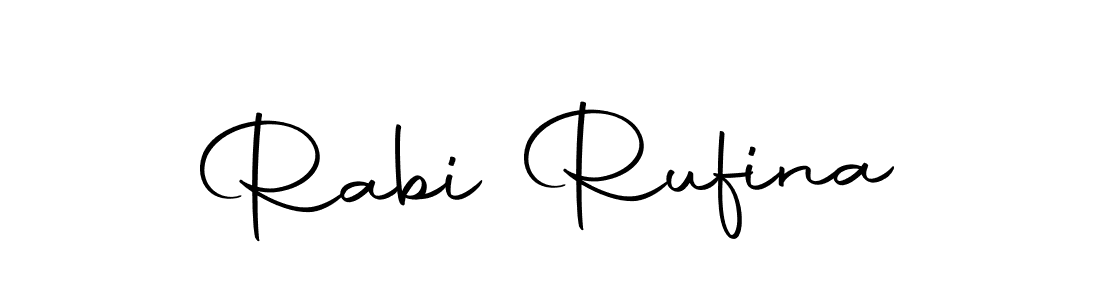 How to Draw Rabi Rufina signature style? Autography-DOLnW is a latest design signature styles for name Rabi Rufina. Rabi Rufina signature style 10 images and pictures png