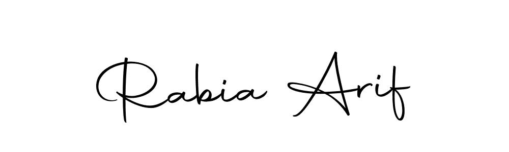 Also You can easily find your signature by using the search form. We will create Rabia Arif name handwritten signature images for you free of cost using Autography-DOLnW sign style. Rabia Arif signature style 10 images and pictures png