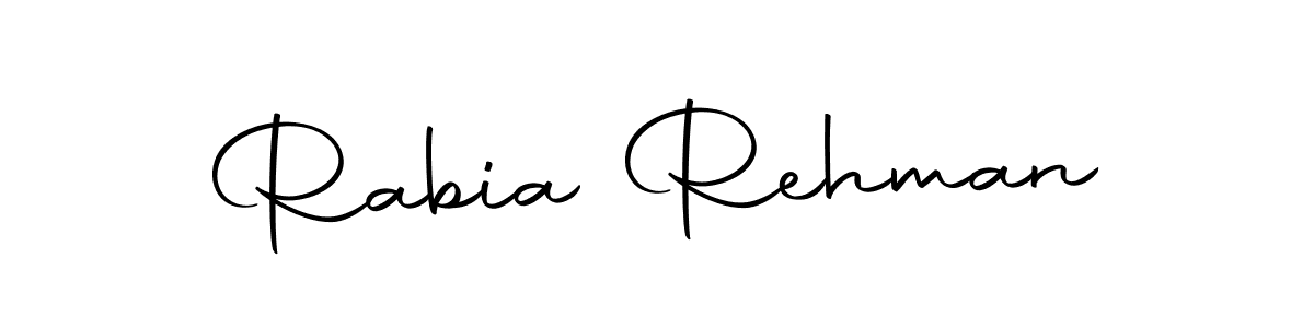 The best way (Autography-DOLnW) to make a short signature is to pick only two or three words in your name. The name Rabia Rehman include a total of six letters. For converting this name. Rabia Rehman signature style 10 images and pictures png