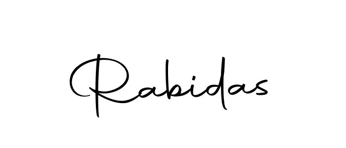 Similarly Autography-DOLnW is the best handwritten signature design. Signature creator online .You can use it as an online autograph creator for name Rabidas. Rabidas signature style 10 images and pictures png