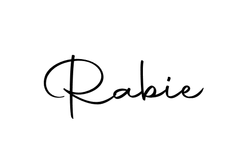 Also we have Rabie name is the best signature style. Create professional handwritten signature collection using Autography-DOLnW autograph style. Rabie signature style 10 images and pictures png