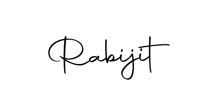 The best way (Autography-DOLnW) to make a short signature is to pick only two or three words in your name. The name Rabijit include a total of six letters. For converting this name. Rabijit signature style 10 images and pictures png