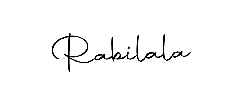 You should practise on your own different ways (Autography-DOLnW) to write your name (Rabilala) in signature. don't let someone else do it for you. Rabilala signature style 10 images and pictures png