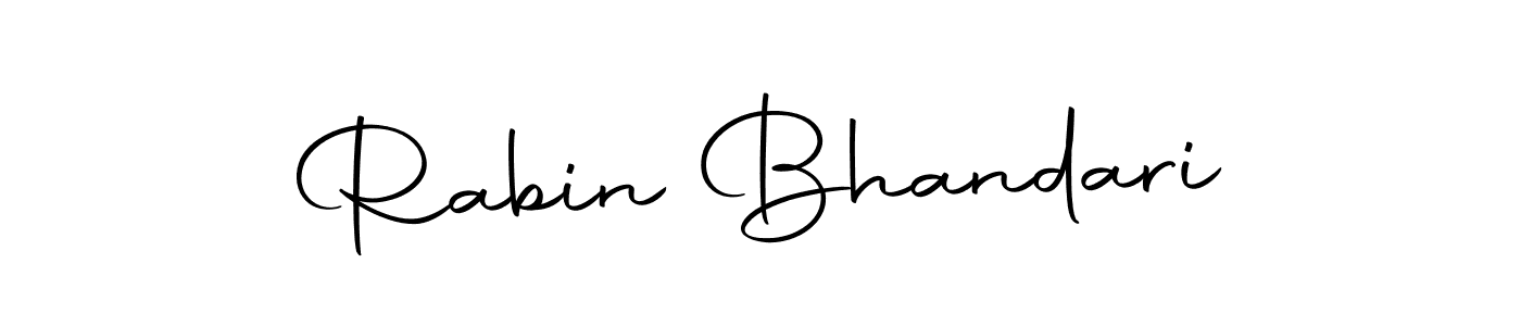 Also we have Rabin Bhandari name is the best signature style. Create professional handwritten signature collection using Autography-DOLnW autograph style. Rabin Bhandari signature style 10 images and pictures png