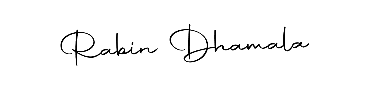 Here are the top 10 professional signature styles for the name Rabin Dhamala. These are the best autograph styles you can use for your name. Rabin Dhamala signature style 10 images and pictures png