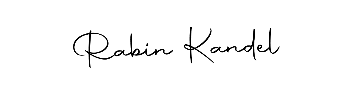 How to make Rabin Kandel signature? Autography-DOLnW is a professional autograph style. Create handwritten signature for Rabin Kandel name. Rabin Kandel signature style 10 images and pictures png
