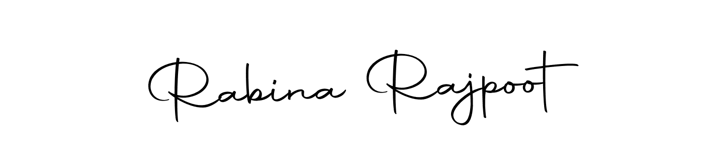 Also we have Rabina Rajpoot name is the best signature style. Create professional handwritten signature collection using Autography-DOLnW autograph style. Rabina Rajpoot signature style 10 images and pictures png