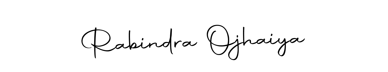 Also we have Rabindra Ojhaiya name is the best signature style. Create professional handwritten signature collection using Autography-DOLnW autograph style. Rabindra Ojhaiya signature style 10 images and pictures png