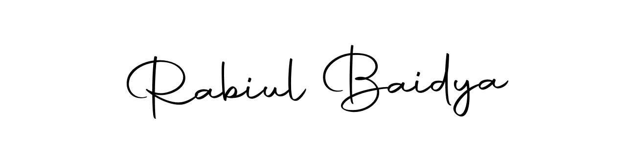 Make a beautiful signature design for name Rabiul Baidya. Use this online signature maker to create a handwritten signature for free. Rabiul Baidya signature style 10 images and pictures png