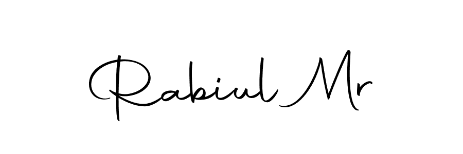 Use a signature maker to create a handwritten signature online. With this signature software, you can design (Autography-DOLnW) your own signature for name Rabiul Mr. Rabiul Mr signature style 10 images and pictures png