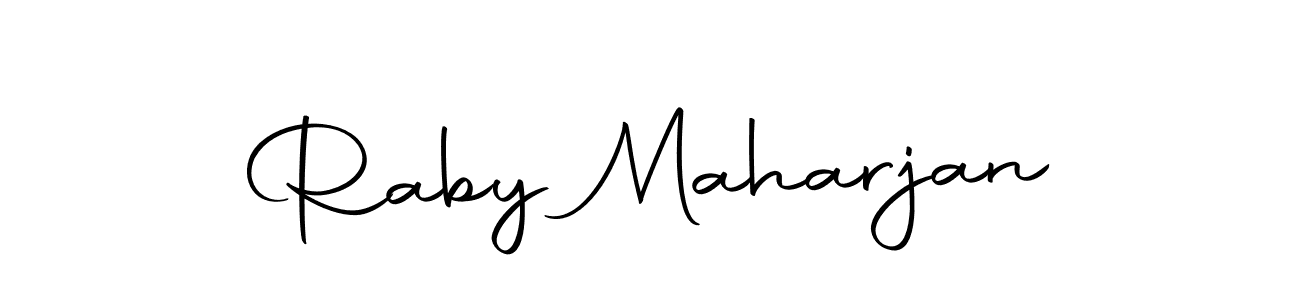 Here are the top 10 professional signature styles for the name Raby Maharjan. These are the best autograph styles you can use for your name. Raby Maharjan signature style 10 images and pictures png