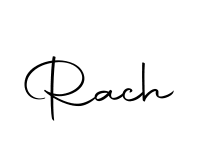 Create a beautiful signature design for name Rach. With this signature (Autography-DOLnW) fonts, you can make a handwritten signature for free. Rach signature style 10 images and pictures png