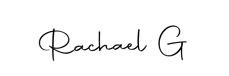 Make a beautiful signature design for name Rachael G. Use this online signature maker to create a handwritten signature for free. Rachael G signature style 10 images and pictures png