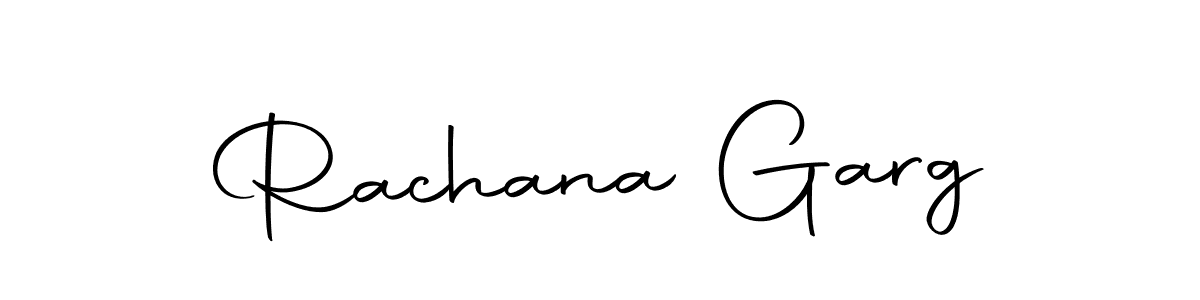 How to make Rachana Garg signature? Autography-DOLnW is a professional autograph style. Create handwritten signature for Rachana Garg name. Rachana Garg signature style 10 images and pictures png