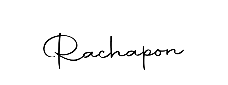You can use this online signature creator to create a handwritten signature for the name Rachapon. This is the best online autograph maker. Rachapon signature style 10 images and pictures png