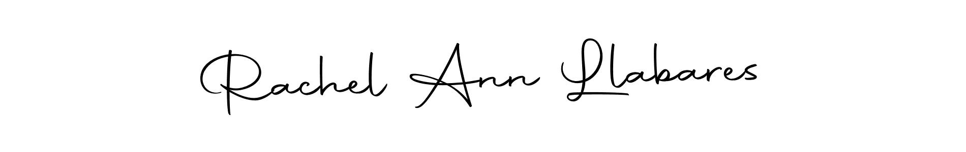 Use a signature maker to create a handwritten signature online. With this signature software, you can design (Autography-DOLnW) your own signature for name Rachel Ann Llabares. Rachel Ann Llabares signature style 10 images and pictures png