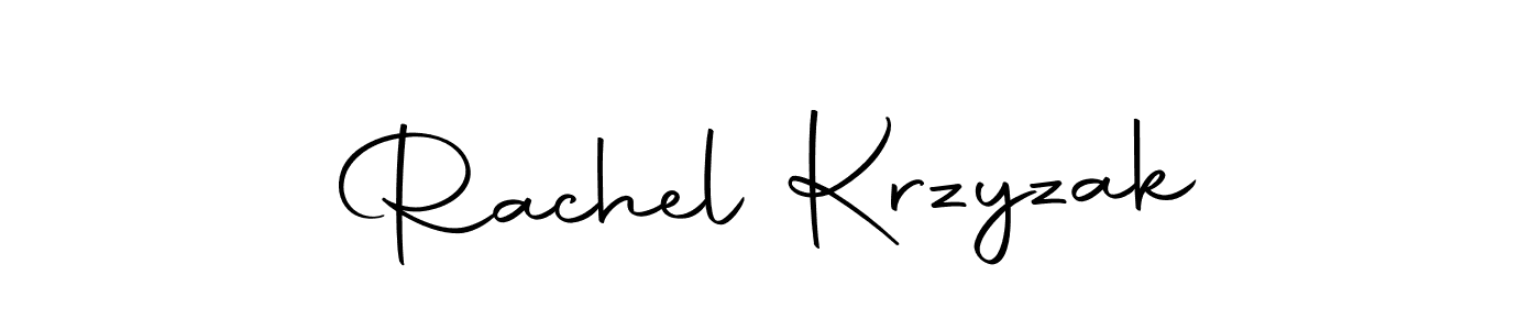 Use a signature maker to create a handwritten signature online. With this signature software, you can design (Autography-DOLnW) your own signature for name Rachel Krzyzak. Rachel Krzyzak signature style 10 images and pictures png