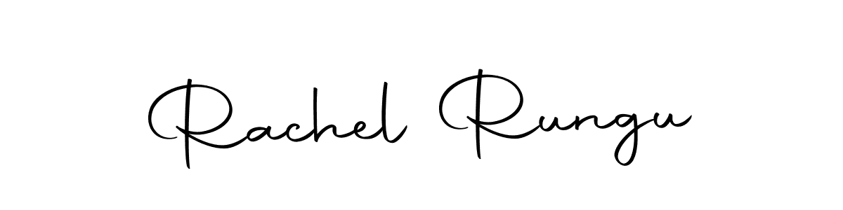 It looks lik you need a new signature style for name Rachel Rungu. Design unique handwritten (Autography-DOLnW) signature with our free signature maker in just a few clicks. Rachel Rungu signature style 10 images and pictures png